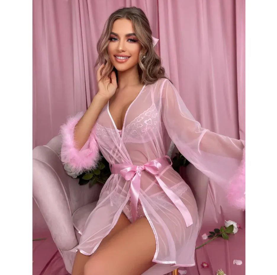 Lace Bra and Underwear Set - 3R Family Store