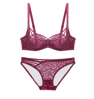 Lace Bra Set with Underwear - 3R Family Store
