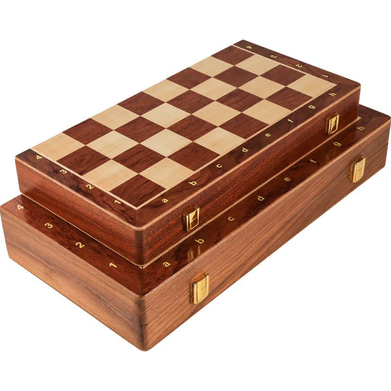 Large Children's Wooden Folding Chess Set - 3R Family Store