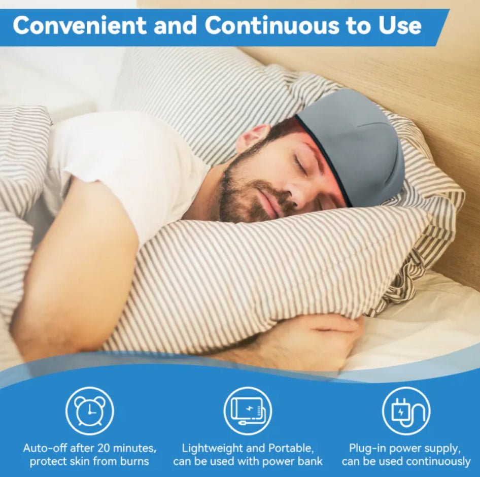 LED Scalp Massager with Red Light Therapy - 3R Family Store