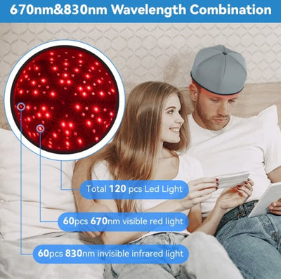 LED Scalp Massager with Red Light Therapy - 3R Family Store