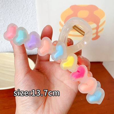 Love Star Hair Clip - Fashionable Simple Accessory - 3R Family Store