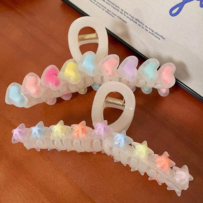 Love Star Hair Clip - Fashionable Simple Accessory - 3R Family Store