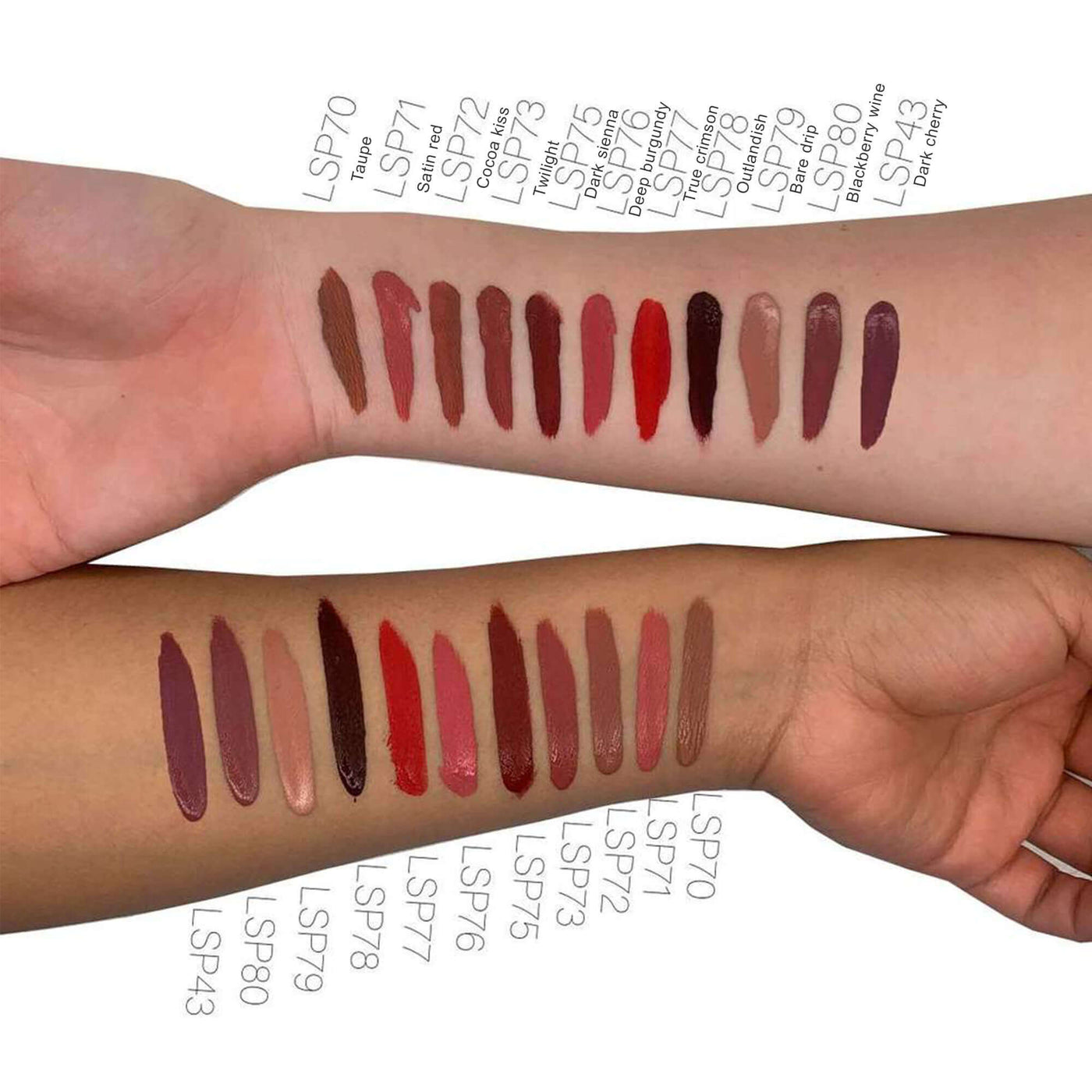 Matte Lip Stain Cocoa Kiss - LSP72 | Vegan, Matte, Velvety Finish - 3R Family Store