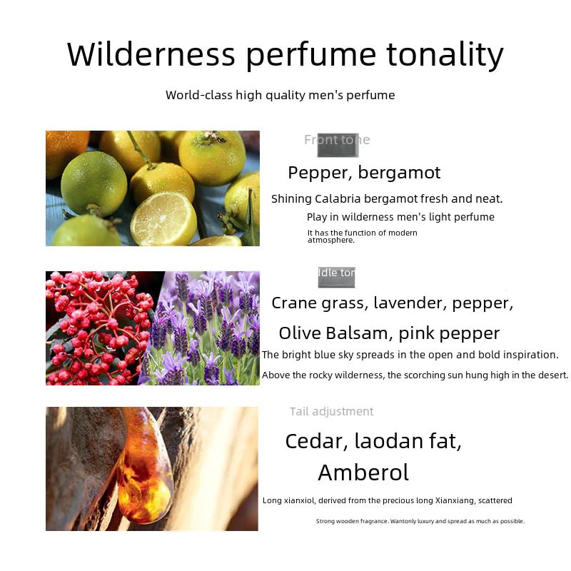 Men's Long - Lasting Fragrance Eau de Cologne Spray - 3R Family Store