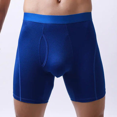 Men's Three - point Breathable Mesh Sports Boxer Underwear - 3R Family Store