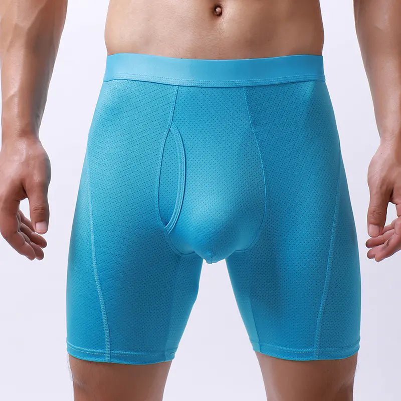 Men's Three - point Breathable Mesh Sports Boxer Underwear - 3R Family Store