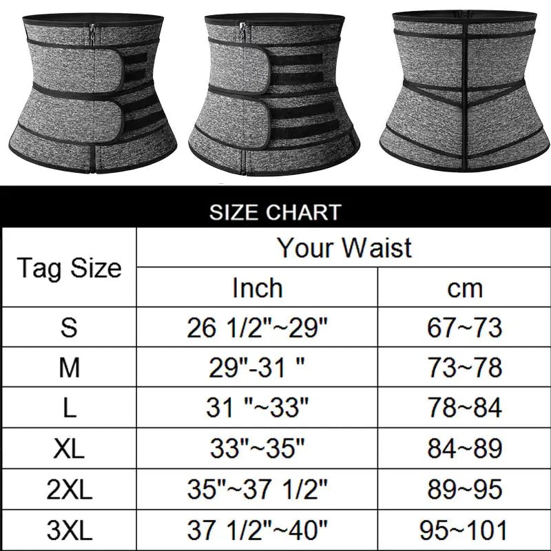 Men's Waist Trainer Tactical Back Support Slimming Belt - 3R Family Store