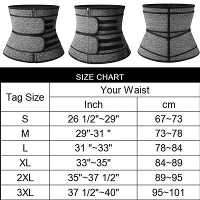 Men's Waist Trainer Tactical Back Support Slimming Belt - 3R Family Store