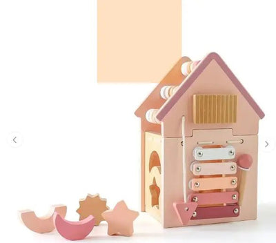 Montessori Wooden 5 - in - 1 Educational Toy - 3R Family Store