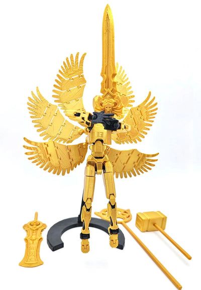 Multi - Movable Assembled Action Figure - 3R Family Store