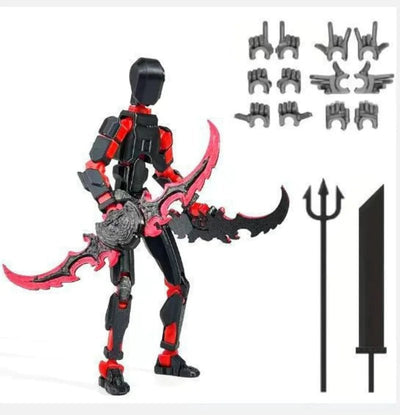 Multi - Movable Assembled Action Figure - 3R Family Store