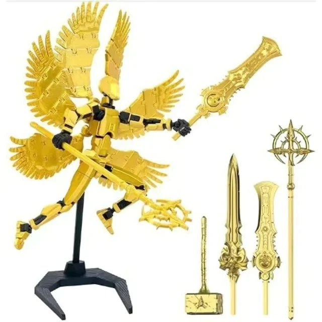 Multi - Movable Assembled Action Figure - 3R Family Store