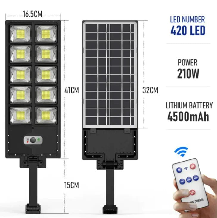 New Solar Double Row Street Light - 3R Family Store