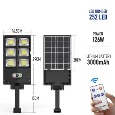 New Solar Double Row Street Light - 3R Family Store