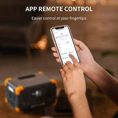 Pecron E300LFP Portable Power Station 600W 288Wh LiFePO4 Battery Solar Generator Power Bank Fast Charging for Home , RV, Camping - 3R Family Store