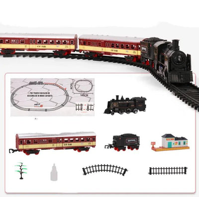 Retro Steam Train Toy - 3R Family Store