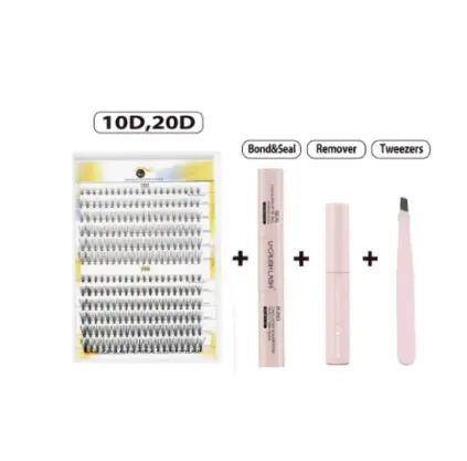 Set Of Thick Curly False Eyelashes - 3R Family Store