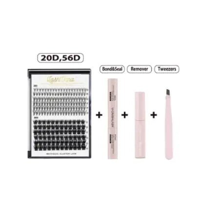 Set Of Thick Curly False Eyelashes - 3R Family Store
