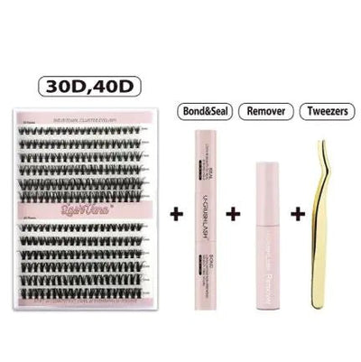 Set Of Thick Curly False Eyelashes - 3R Family Store