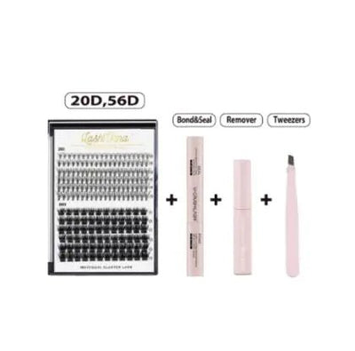 Set Of Thick Curly False Eyelashes - 3R Family Store