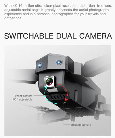 SG107 Mini 4K HD Foldable Drone with Remote Control - 3R Family Store