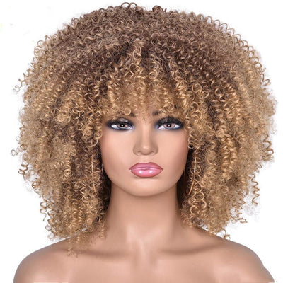 Short Curly African Wig - 3R Family Store