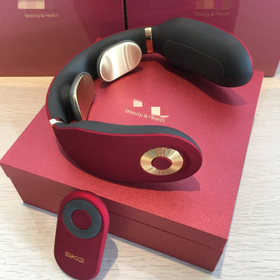 SKG4098 Red Premium Neck Massager with Remote - 3R Family Store