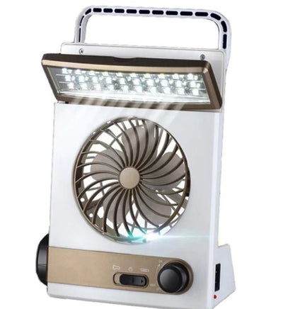 Solar Camping Light with Mini Fan and Multi - Function - 3R Family Store