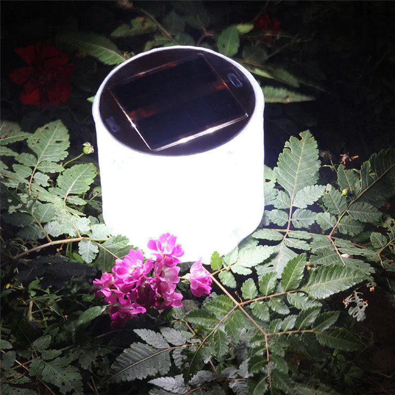 Solar LED Inflatable Camping Lantern - Portable Tent Light - 3R Family Store