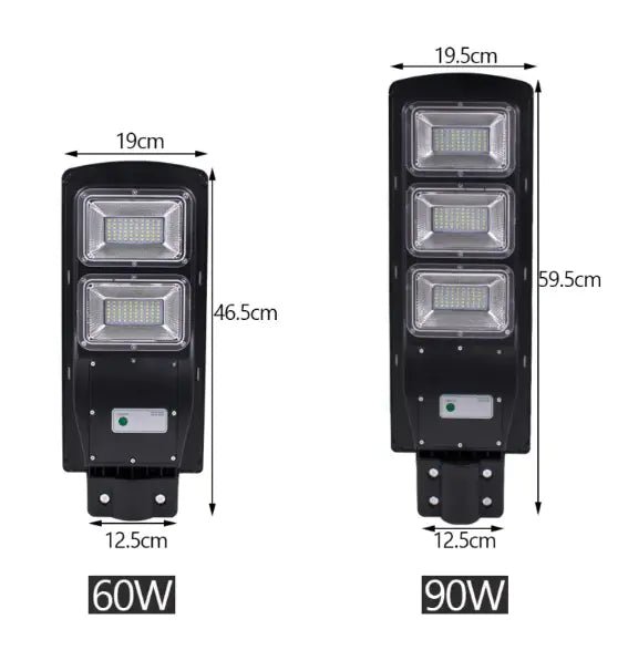 Solar Powered Sensor Outdoor Street light - 3R Family Store