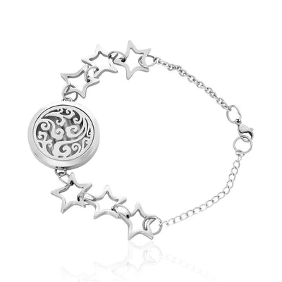 Stars and Swirls Bracelet FBR038SR - 3R Family Store