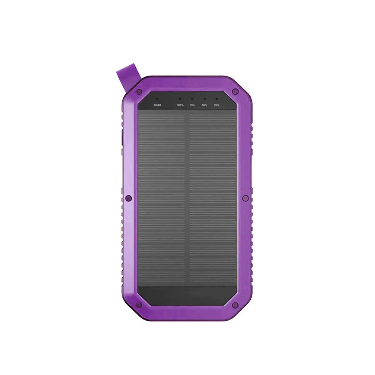 Sun Chaser Mini Solar Powered Wireless Phone Charger 10,000 mAh With LED Flood Light - 3R Family Store