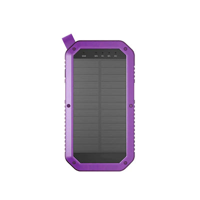 Sun Chaser Mini Solar Powered Wireless Phone Charger 10,000 mAh With LED Flood Light - 3R Family Store