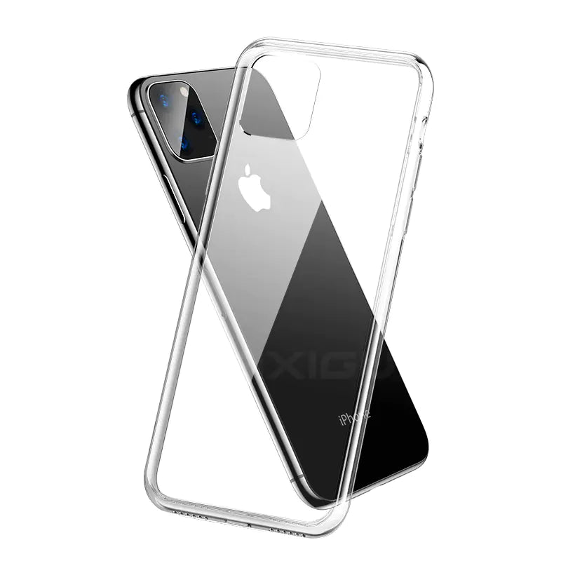 Transparent Glass Case for iPhone 11/XS Max/8 Plus - 3R Family Store