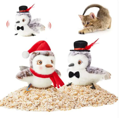 USB Rechargeable Interactive Flapping Bird Cat Toy - 3R Family Store