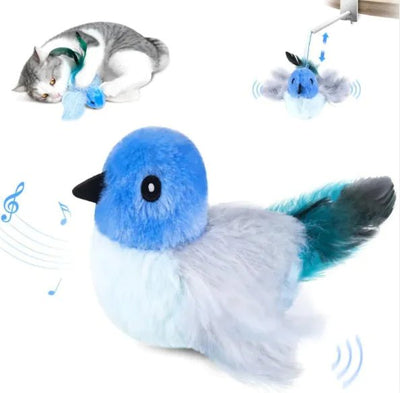 USB Rechargeable Interactive Flapping Bird Cat Toy - 3R Family Store