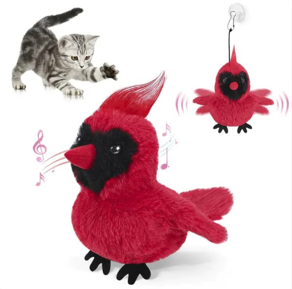 USB Rechargeable Interactive Flapping Bird Cat Toy - 3R Family Store