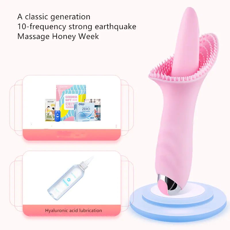 Vibrating Tongue Sucker for Women's Pleasure Device - 3R Family Store
