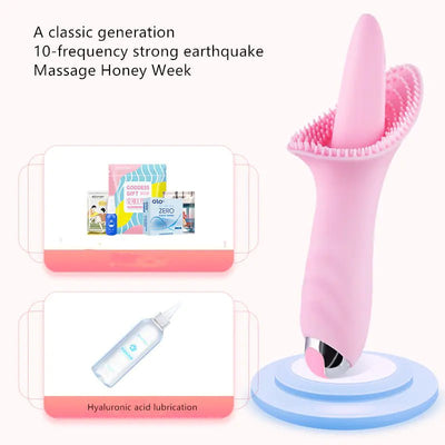 Vibrating Tongue Sucker for Women's Pleasure Device - 3R Family Store