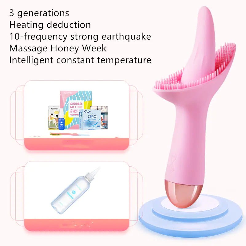 Vibrating Tongue Sucker for Women's Pleasure Device - 3R Family Store