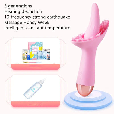 Vibrating Tongue Sucker for Women's Pleasure Device - 3R Family Store