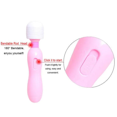 Vibrating Wand Electric Massager for Intimate Pleasure - 3R Family Store