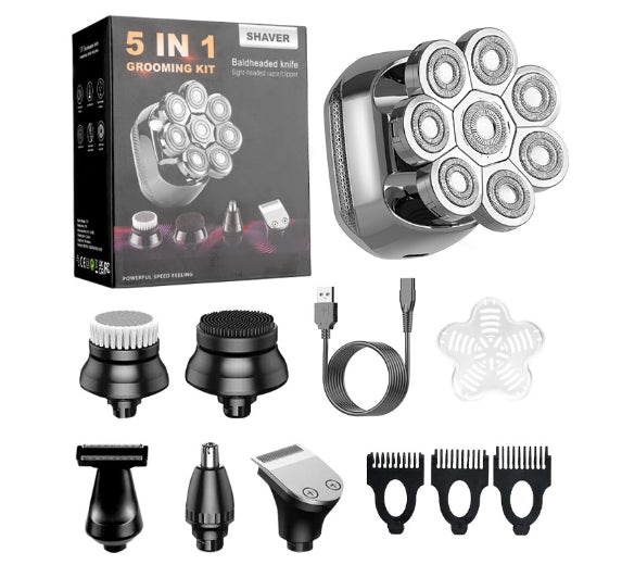 Waterproof Rechargeable Bald Head Shaver for Men - 3R Family Store