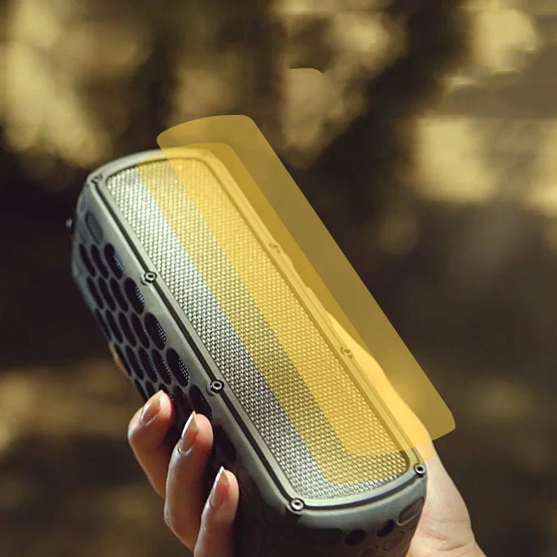 Waterproof Solar Bluetooth Speaker with USB Charging – Outdoor Wireless Speaker - 3R Family Store