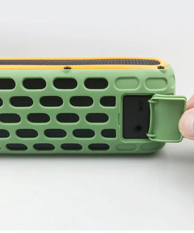 Waterproof Solar Bluetooth Speaker with USB Charging – Outdoor Wireless Speaker - 3R Family Store
