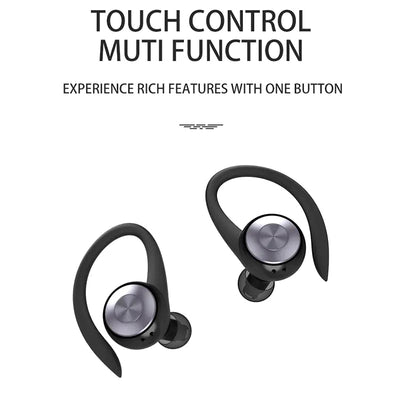 Waterproof TWS Bluetooth Earbuds with Charging Case - 3R Family Store