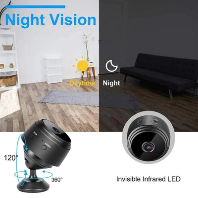 WiFi Mini Camera – Wireless Smart Security Cam - 3R Family Store