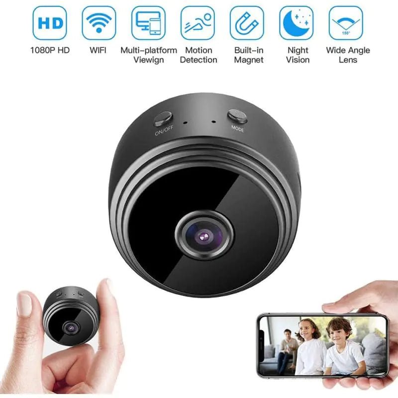 WiFi Mini Camera – Wireless Smart Security Cam - 3R Family Store