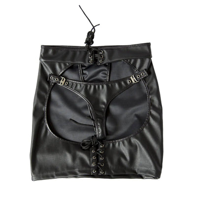 Women's Leather Pants and Bondage Underwear Set - 3R Family Store